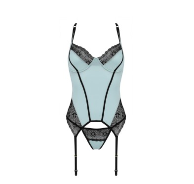 Bielizna-SIDRA CORSET minty L/XL